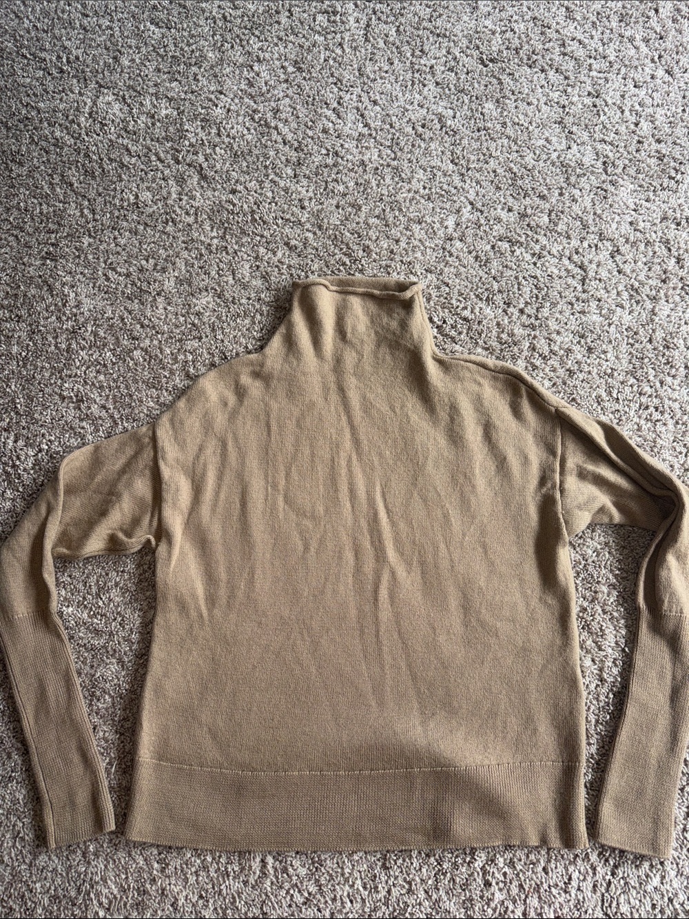 Aritzia Wilfred 100% merino wool mock sweater size medium